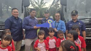 BRI Salurkan Bus Sekolah untuk SD-SMP YADIKA di Perkebunan Bukit Harapan, PT Agrinas Palma Nusantara