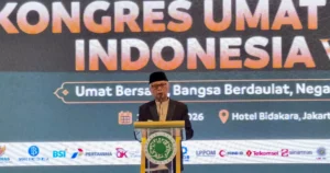 Dihadapan Kongres Umat Islam, Ketum MUI: Perkuat Ekonomi Syariah dan Tolak LGBT