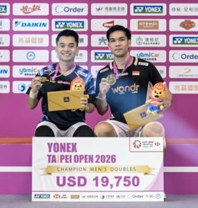 Leo/Daniel Juara Taipei Open 2026